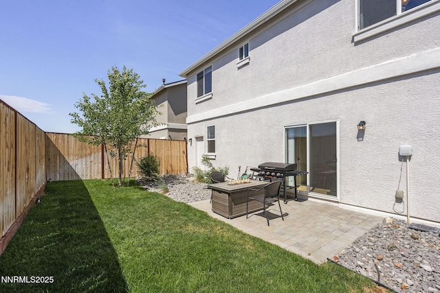3621 Pimlico St, Reno, NV 89512 - fenced backyard featuring a patio area