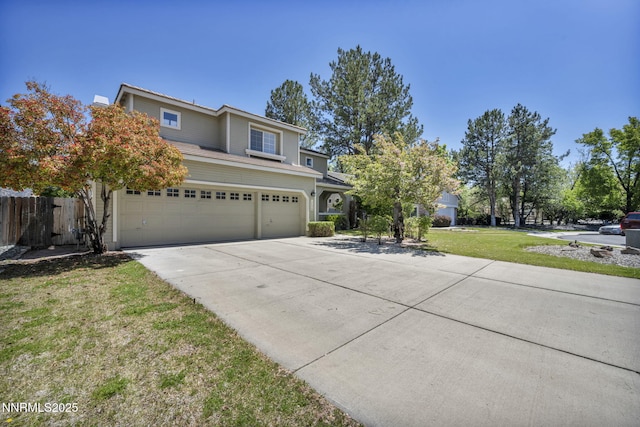 3250 Eaglewood Dr, Reno, NV 89502 - traditional-style house featuring concrete driveway and a garage