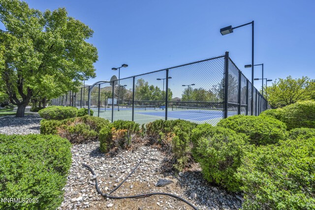 3250 Eaglewood Dr, Reno, NV 89502 - view of tennis court