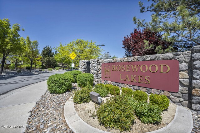3250 Eaglewood Dr, Reno, NV 89502 - view of community / neighborhood sign