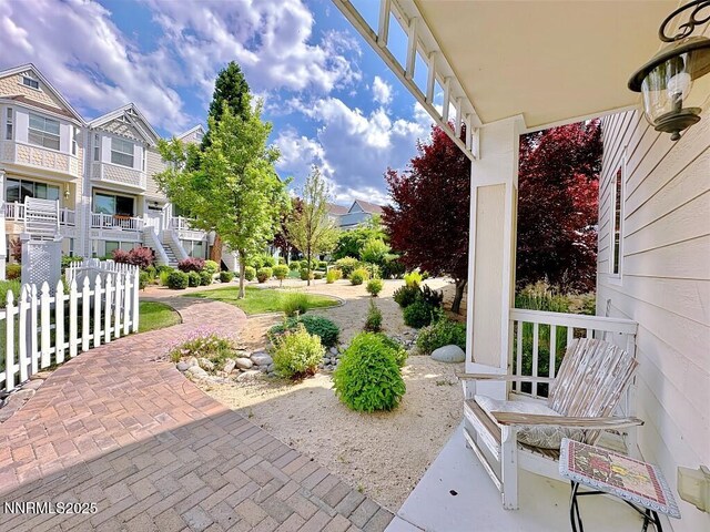 2180 Alamo Square Way, Reno, NV 89509 - view of patio with a residential view