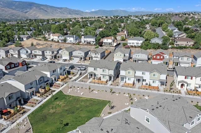 1440 Solitude Trl, Reno, NV 89523 - aerial perspective of suburban area with a mountainous background