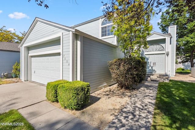 7554 Whimbleton Way, Reno, NV 89511 - view of front of home with concrete driveway and an attached garage