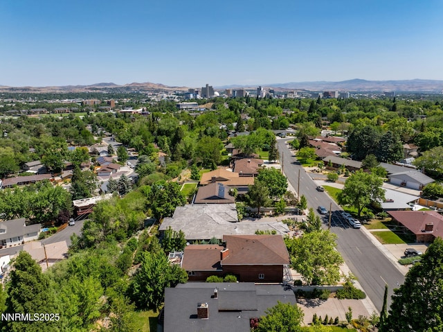 1435 Palisade Dr, Reno, NV 89509 - aerial view of residential area with a mountain backdrop