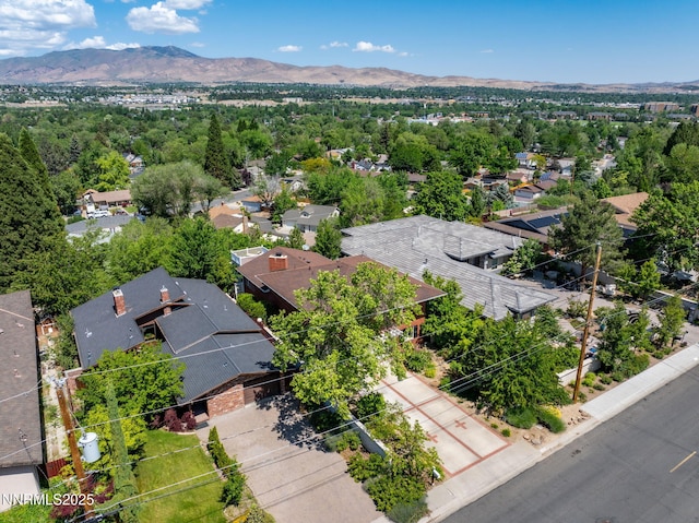 1435 Palisade Dr, Reno, NV 89509 - aerial view of residential area with mountains