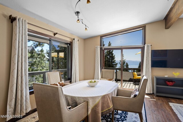 909 Tyner Way, Incline Village, NV 89451 - dining room featuring dark wood-style flooring