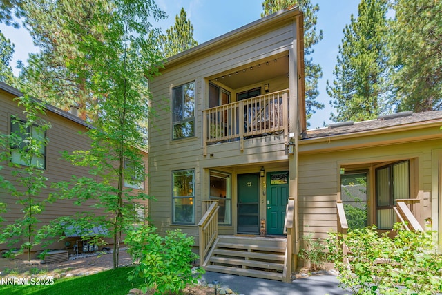 136 Juanita Dr Unit 53, Incline Village, NV 89451 - view of front of house with a balcony