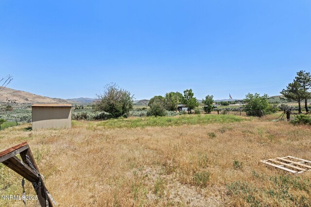 105 Rodeo Dr, Reno, NV 89508 - view of yard with a mountain view and a view of countryside