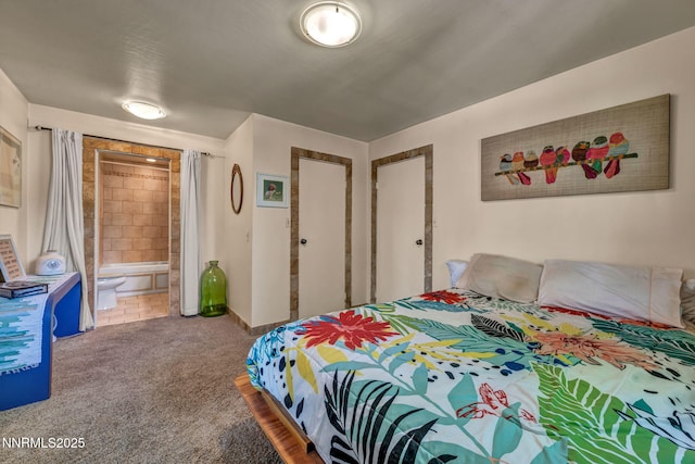 15333 Kivett Ln, Reno, NV 89521 - bedroom with carpet flooring, ensuite bath, and baseboards