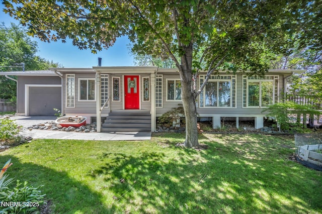 15333 Kivett Ln, Reno, NV 89521 - ranch-style home with a garage and a front yard