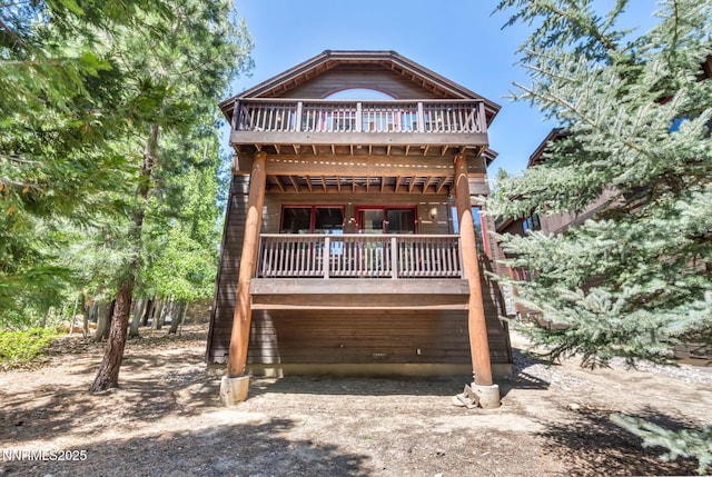 886 Rosewood Cir, Incline Village, NV 89451 - view of front of house with a deck