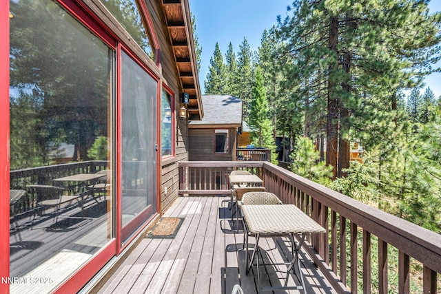 886 Rosewood Cir, Incline Village, NV 89451 - view of wooden deck