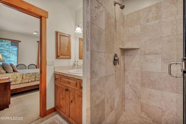 886 Rosewood Cir, Incline Village, NV 89451 - ensuite bathroom with a shower stall and vanity
