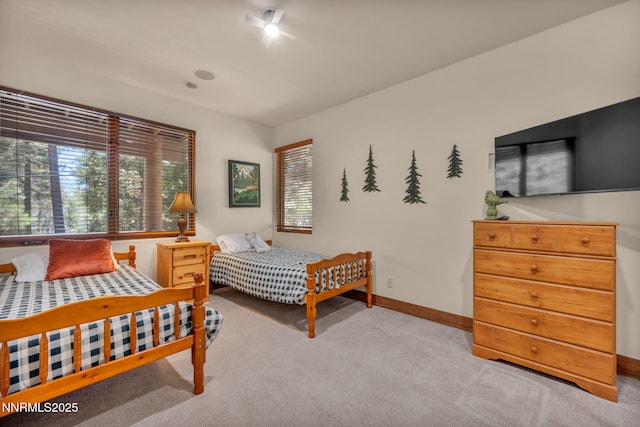 886 Rosewood Cir, Incline Village, NV 89451 - bedroom with multiple windows, carpet flooring, and baseboards