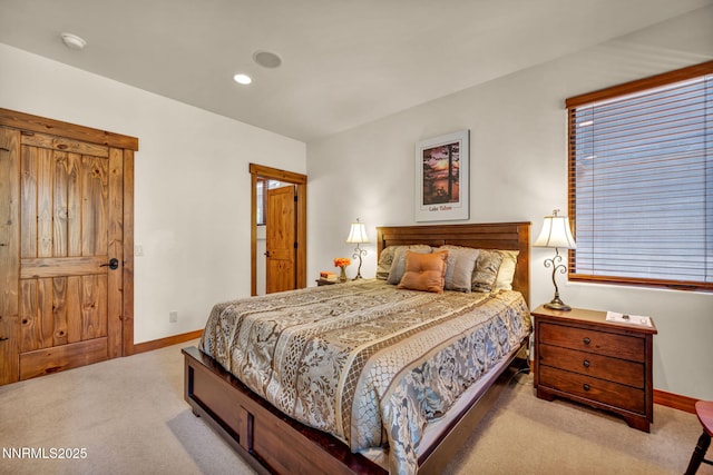 886 Rosewood Cir, Incline Village, NV 89451 - bedroom with carpet floors, baseboards, and recessed lighting