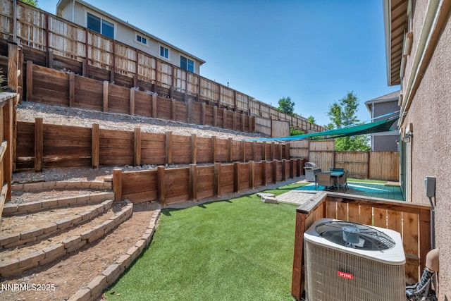 3678 Hollywood Park Dr, Reno, NV 89512 - view of yard featuring central air condition unit