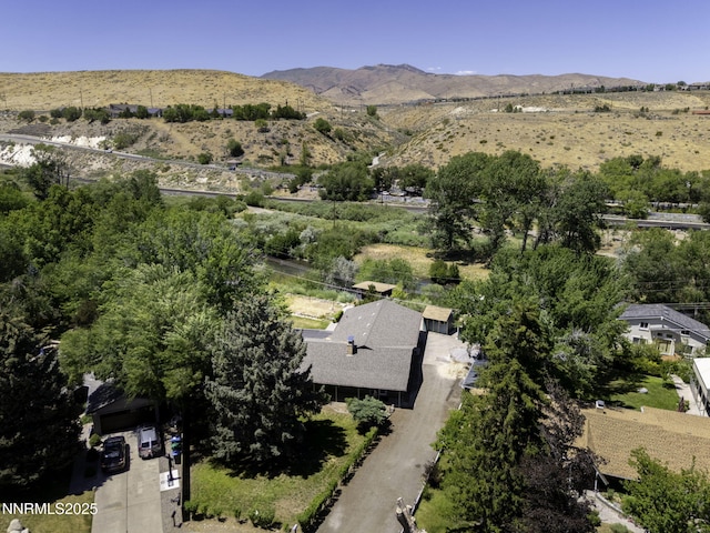 4879 Idlewild Dr, Reno, NV 89519 - aerial view of property's location featuring a mountain backdrop