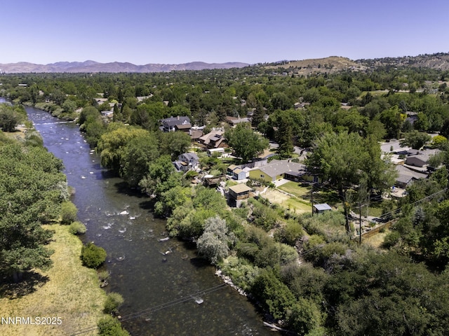 4879 Idlewild Dr, Reno, NV 89519 - aerial view of property and surrounding area with a mountainous background