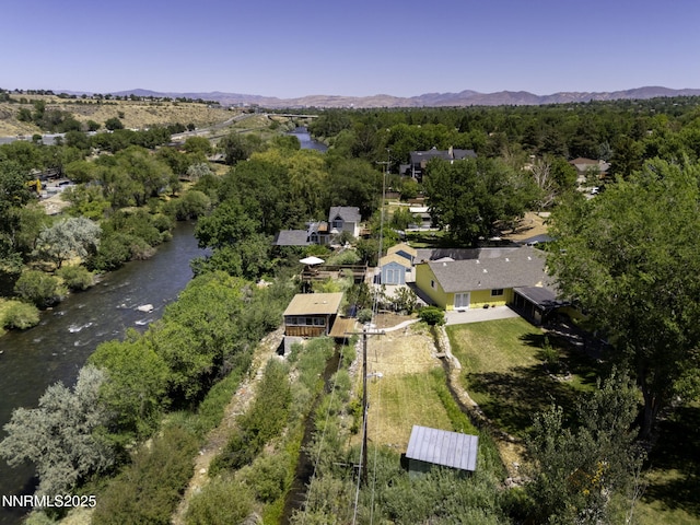 4879 Idlewild Dr, Reno, NV 89519 - aerial view of property and surrounding area with a mountain backdrop