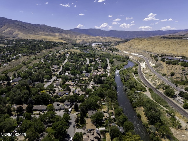 4879 Idlewild Dr, Reno, NV 89519 - aerial view of property's location featuring a mountain backdrop