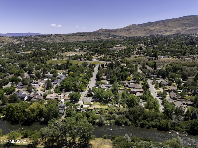 4879 Idlewild Dr, Reno, NV 89519 - aerial view of a mountainous background