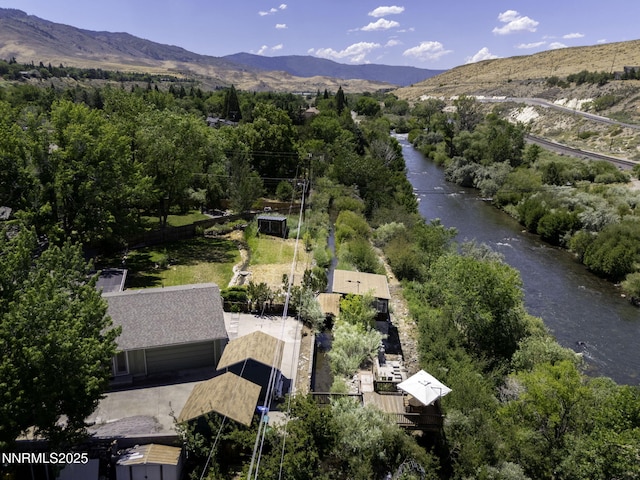 4879 Idlewild Dr, Reno, NV 89519 - drone / aerial view of a mountain backdrop