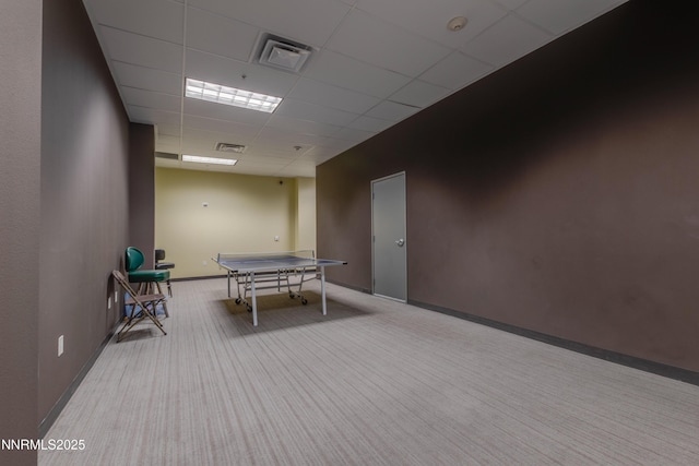 255 N Sierra St Unit 1210, Reno, NV 89501 - playroom featuring carpet and a paneled ceiling