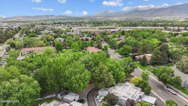 423 Barclay Ct, Reno, NV 89511 - aerial view of residential area featuring a mountain backdrop