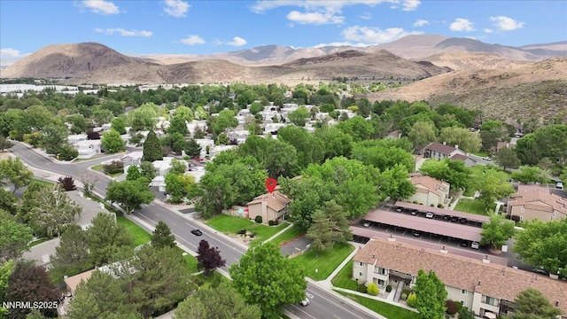 423 Barclay Ct, Reno, NV 89511 - aerial view of residential area featuring mountains