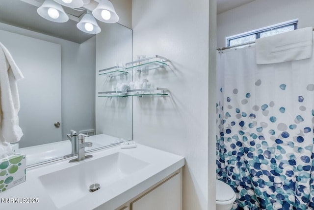 810 Alder Ave Unit 61, Incline Village, NV 89451 - bathroom with vanity, toilet, and curtained shower