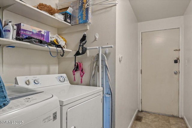 4415 Leche Way, Reno, NV 89502 - laundry area featuring washer and dryer and baseboards