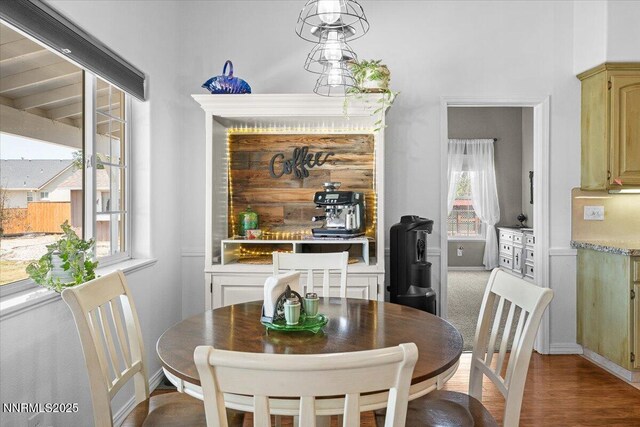 1055 Golden Park Way, Fallon, NV 89406 - dining room featuring baseboards and wood finished floors
