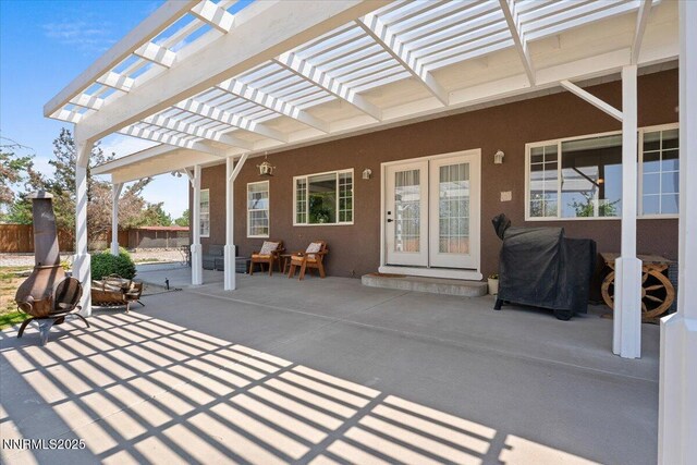 1055 Golden Park Way, Fallon, NV 89406 - view of patio featuring a pergola
