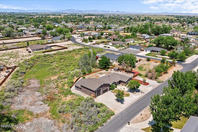 1055 Golden Park Way, Fallon, NV 89406 - aerial perspective of suburban area featuring a mountain backdrop