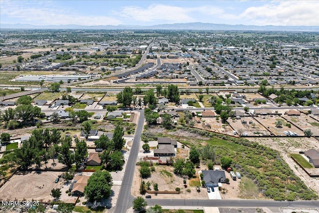 1055 Golden Park Way, Fallon, NV 89406 - bird's eye view of a mountain backdrop