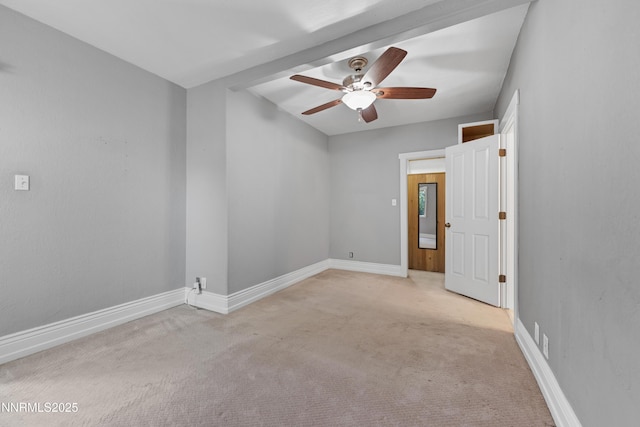 621 9th St, Sparks, NV 89431 - carpeted empty room with ceiling fan and baseboards