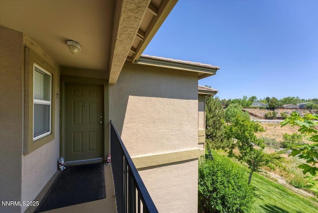 6850 Sharlands Ave Unit F2030, Reno, NV 89523 - entrance to property featuring stucco siding and a balcony