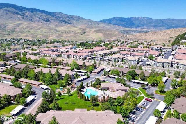 6850 Sharlands Ave Unit F2030, Reno, NV 89523 - aerial view of property's location with nearby suburban area and mountains