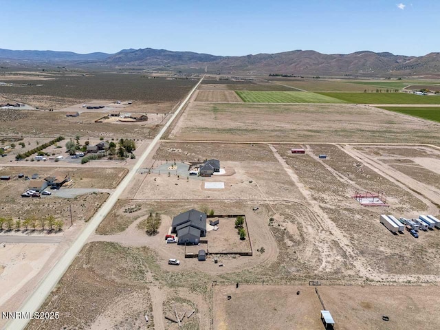 4945 Broken Spur Rd, Reno, NV 89510 - overview of rural landscape with mountains