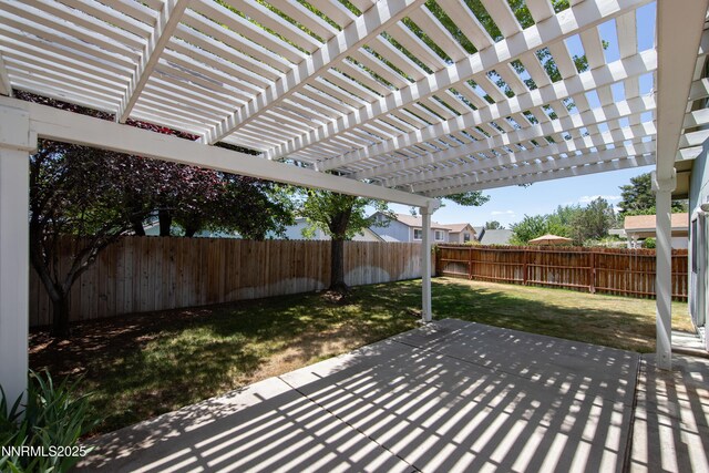 3353 Alpland Ln, Sparks, NV 89434 - fenced backyard with a patio area