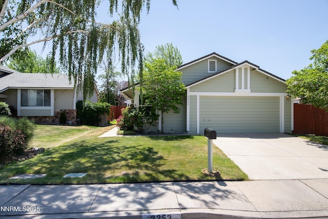3353 Alpland Ln, Sparks, NV 89434 - view of front of home featuring driveway and a garage