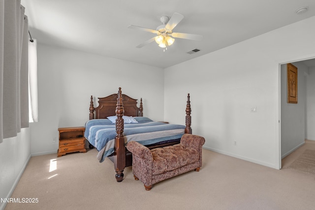 7935 Opal Station Dr, Reno, NV 89506 - bedroom featuring carpet, baseboards, and a ceiling fan