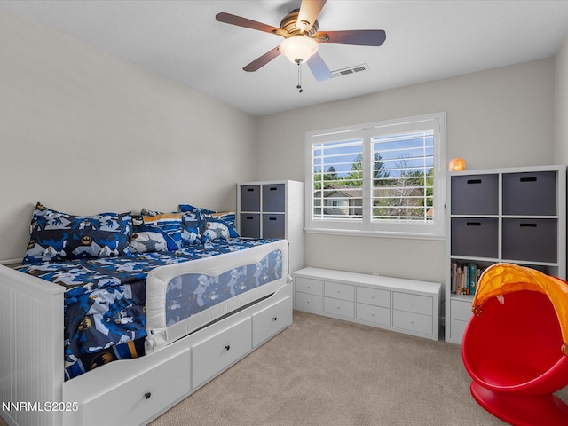 1121 Sageberry Ct, Reno, NV 89509 - bedroom featuring light colored carpet and ceiling fan