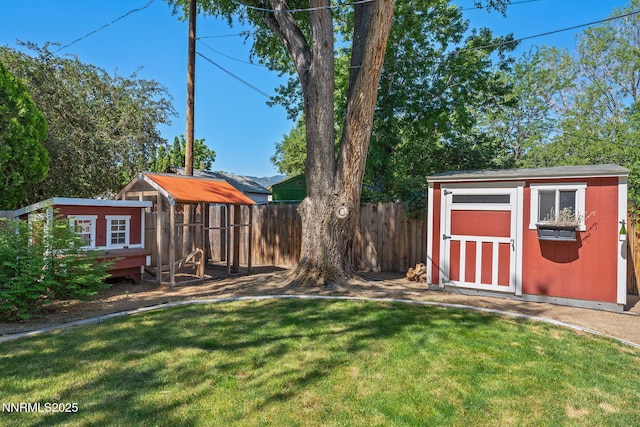 423 Bath St, Carson City, NV 89703 - view of yard with a storage shed