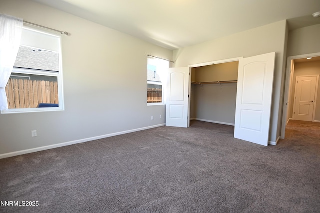 226 Red Oak Dr, Fernley, NV 89408 - unfurnished bedroom with carpet flooring, multiple windows, and a closet