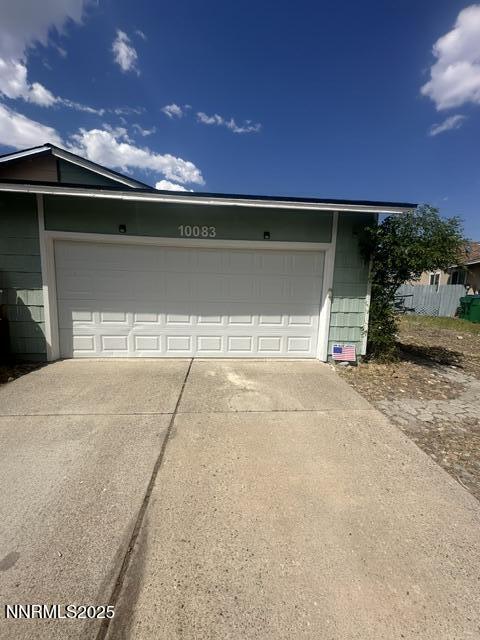 10083 Zeolite Dr, Reno, NV 89506 - garage with driveway
