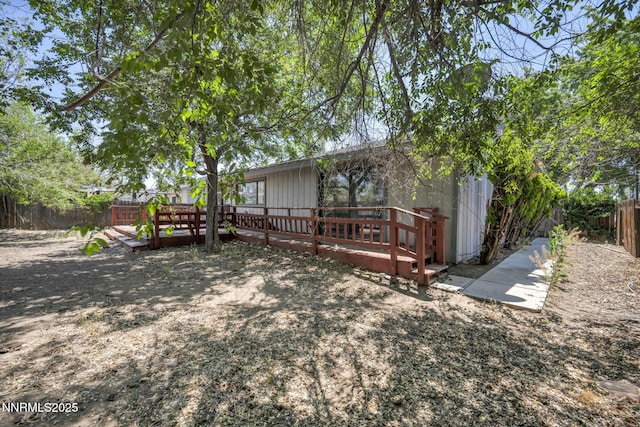 650 E York Way, Sparks, NV 89431 - fenced backyard with a deck