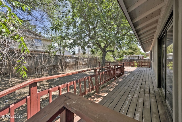 650 E York Way, Sparks, NV 89431 - wooden terrace with a fenced backyard
