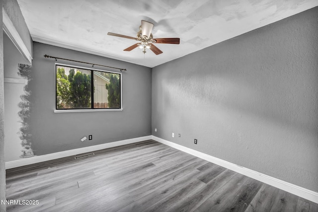 650 E York Way, Sparks, NV 89431 - spare room with wood finished floors and ceiling fan
