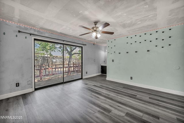 650 E York Way, Sparks, NV 89431 - empty room with wood finished floors and a ceiling fan